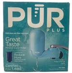 Pur Plus Water Faucet Filtration System Fm2700g - Vertical Mount, Sea Glass. Fixed Price $17.90.