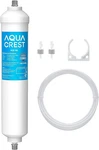 Aqua Crest 5 Years Capacity -inline Water Filter For Refrigerator With 1/4-inch. Fixed Price $35.79.