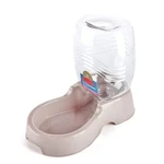 Flexzion Pet Water Dispenser Station, Beige (1/4 Gallon) Auto Replenish Gravity. Fixed Price $29.29.