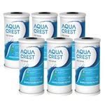 Aqua Crest Fxhtc Water Filter, Whole House Well Filter(6). Fixed Price $74.00.