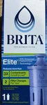 Brita Elite Replacement Water Filters New 6 Month. Fixed Price $14.99.