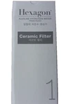 New Hexagon Alkaline Water Filtration Cartridge No.1 Ceramic Filter Original. Fixed Price $86.00.