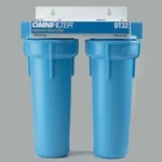 New Omni Ot32-s-s18 Blue House Under Sink Mount Dual Water Filter Kit. Fixed Price $149.95.