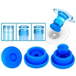 Oklgo 5 Gallon Water Jug Cap Reusable - Non-spill 55mm Bottle Blue-3 Pack. Fixed Price $13.35.