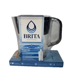 Nib Brita 6 Cup Black Denali Water Filter Pitcher With 1 Standard. Fixed Price $19.99.