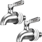 X-chef 2 Pcs Beverage Spigots Dispenser Spigot Replacement 2-pack. Fixed Price $23.23.