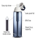 Brita 26oz Hard-sided Water Bottle Sea Glass W/ Built-in Filter Bpa-free. Fixed Price $10.00.