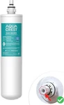 Aqua Crest Under Sink Water Filter Creplacement For Ge Fqk1r, Gxulqr, 1 Pack. Fixed Price $33.99.