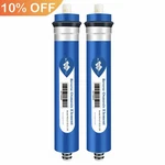 2 Pack 50/75/100/150gpd Ro Membrane Reverse Osmosis System Water Purifier Filter. Fixed Price $11.87.