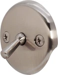Westbrass 3-1/8" 2-hole Trip Lever Overflow Faceplate W Screws Stainless D330-20. Fixed Price $14.00.
