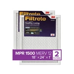 Filtrete Ultra Allergen Reduction Filter Ur21-2pk-1e, 18 In X 24 1. Fixed Price $59.34.