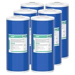 1-6 Pack 10"x4.5" Kdf Gac Carbon Water Softener Filter Whole House Cartridge. Fixed Price $79.35.