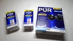 Pur Faucet Water Filtration System Basic Maxion Black Model Pfm100b + 2 Filters. Fixed Price $29.95.