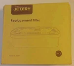 Jetery Replacement Filter Model Jt-7220r (2) Pack For 8 Cup Water Pitcher. Fixed Price $9.47.