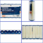 Aquaboon Pleated Sediment Water Filter Cartridges Replacement Set 6 Pack. Fixed Price $27.95.