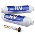 Rv Water Filter - Inline With Flexible Hose Protector Nsf 2 Pack. Fixed Price $32.95.