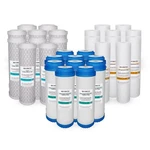 Whole House Replacement Filters Coconut Shell Carbon Inline Sediment And Gac. Fixed Price $98.95.
