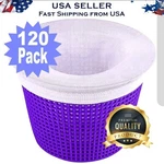 120-pack Pool Skimmer Socks Ultra Fine Mesh Fits All Baskets Fast Ship. Fixed Price $9.98.