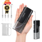 Coslus T40 Mini Water Flosser For Travel: Portable Compact Design, Black. Fixed Price $46.99.