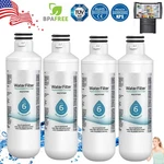 4pack Replacement Refrigerator Refresh Ice Water Filter For Lg Lt1000p Adq747936. Fixed Price $27.99.