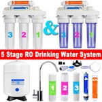 5 Stage Reverse Osmosis Ro Drinking Water System + Steel Tank. Fixed Price $87.99.