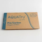 Aqua Tru Carafe At100 2-stage Pre/carbon Filter Reduces Sand Silt Sediment New!. Fixed Price $27.16.