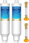 Rv Water Filter, Nsf Certified, Reduces Chlorine, Bad Taste, Odor, 2 Pack, Flexi. Fixed Price $35.96.