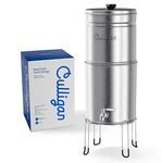 Culligan Maxclear 3 Gallon Gravity Water Filter System, Brushed Stainless-steel. Fixed Price $215.00.