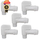 Powgrow Spigot Faucet Drum Faucet, White Flow 3/4 Plastic 5 Pack,. Fixed Price $32.98.
