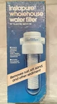 Instapure Whole House Water Filter Housing And Plus Free Gift Brass Bolts. Fixed Price $129.00.