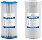 Ifilters 10 In Whole House Sediment & Gac/kdf (2) Water Filters For Dual Systems. Fixed Price $75.88.