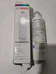 1 Pack Bosch Ultra Clarity Pro Borplftr50 Water Filter, 1pk. Fixed Price $26.95.