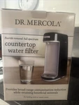 Dr Mercola Fluoride Removal Full Spectrum Countertop Water Filter Black New. Fixed Price $125.00.