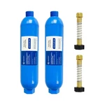 Hourleey 2 Pack Rv Inline Water Filter With Flexible Hose Protector, Reduce.... Fixed Price $35.14.