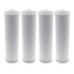 10 X 2.5 Inch Micron Spun Wound Polypropylene Carbon Water Filter 4 Pack. Fixed Price $32.99.