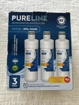 3 Pack *new* Pureline Pl-3400 Refrigerator Water Filter For Lg Kenmore Lt100p. Fixed Price $24.99.