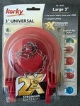 Korky 3070 Large 3" 2x High Performance Universal Toilet Flapper, Red. Fixed Price $15.98.