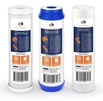 Aquaboon 3 Pc Replacement Water Filters Set For Ro Filtration Systems New. Fixed Price $24.99.