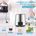 1.1gal Water Distiller, 0.3gal/h, Silver. Fixed Price $112.56.