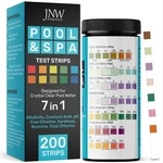 7in1 Pool Test Strips, 200 Accurate Tests For Chlorine, Ph, Hardness, More. Fixed Price $21.98.
