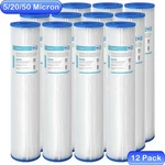 20" X 4.5" Washable Pleated Sediment Sed Pre-filter For Whole House Well Water. Fixed Price $209.15.
