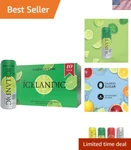 Sparkling Water From Iceland - Tahitian Lime 330ml Cans (pack Of 10). Fixed Price $23.39.