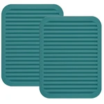 Smithcraft Silicone Trivets Mats For Hot Dishes And Pots, E: Teal. Fixed Price $23.52.