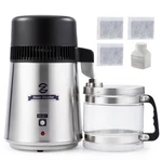 4l Brushed Stainless Steel Countertop Distiller Machine, Home Distilled Water Ma. Fixed Price $187.69.