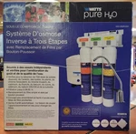 Watts 3 Stage H2o Reverse Osmosis Water Filtration System - New!. Fixed Price $249.99.