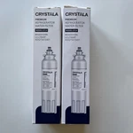 2 New Sealed Crystala Cf14 Refrigerator Water Filter Replacement. Fixed Price $14.00.