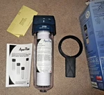 3m Aqua-pure Ap101t Whole House Transparent Water Filter Housing Valve In Head. Fixed Price $139.75.