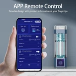 H2 Portable Touchscreen 9000 Ppb Healthy Hydrogen Water Bottle + Inhaler App. Fixed Price $169.20.