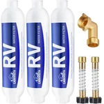Camping Essentials With Flexible Hose Protector And 90 Degree Garden Elb.... Fixed Price $38.96.