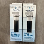 Clear2o Pitcher Replacement Water Filter Cwf1014 New In Box Set Of 2 Genuine. Fixed Price $21.99.